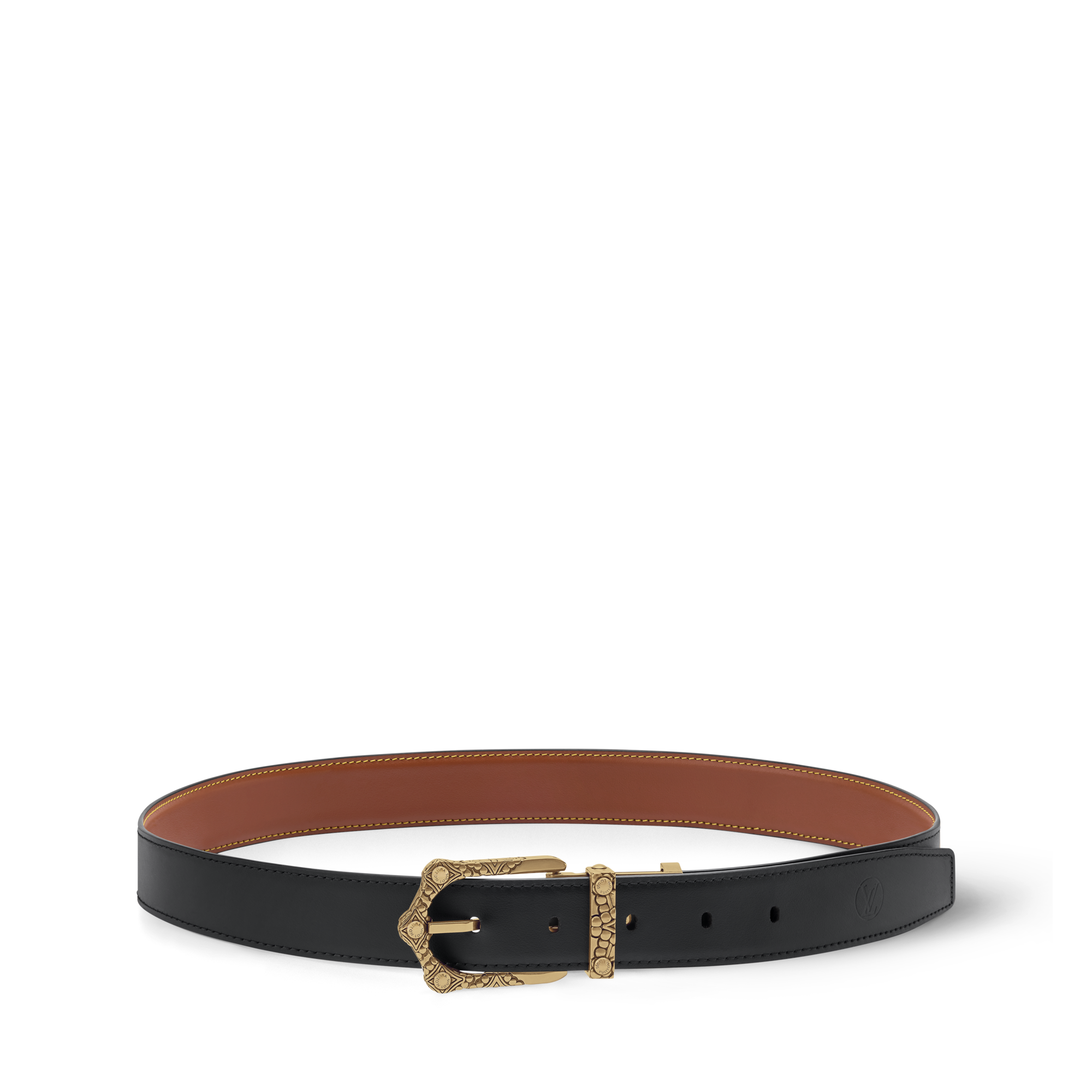 ベルト・フロッグ クラフテッド 30MM リバーシブル ｜ルイ・ヴィトン